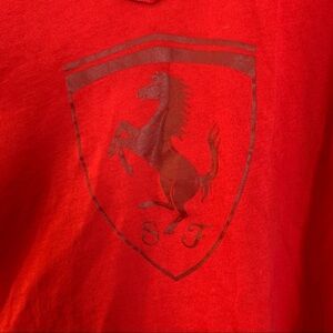 Like New Puma Ferrari Prancing Pony Tshirt